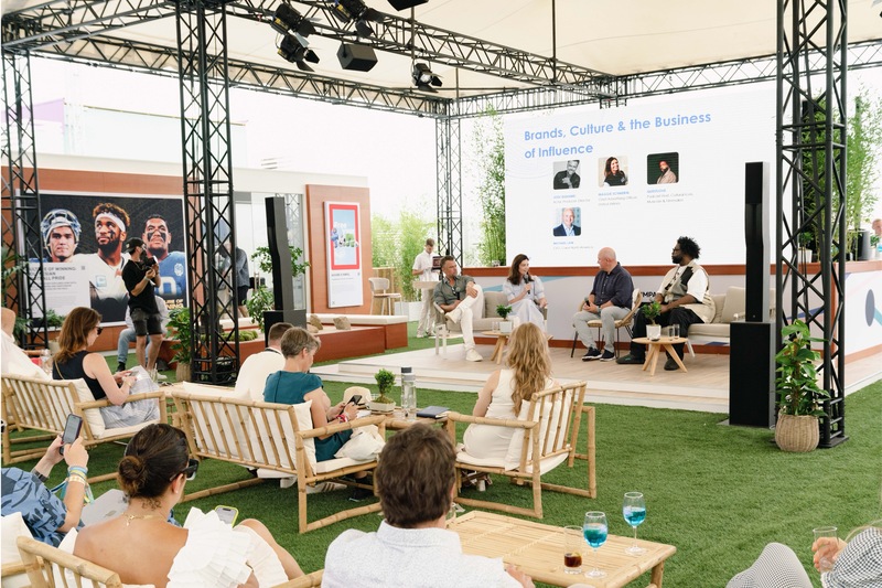 cannes lions cultural catalyst carat dentsu beach house 2025