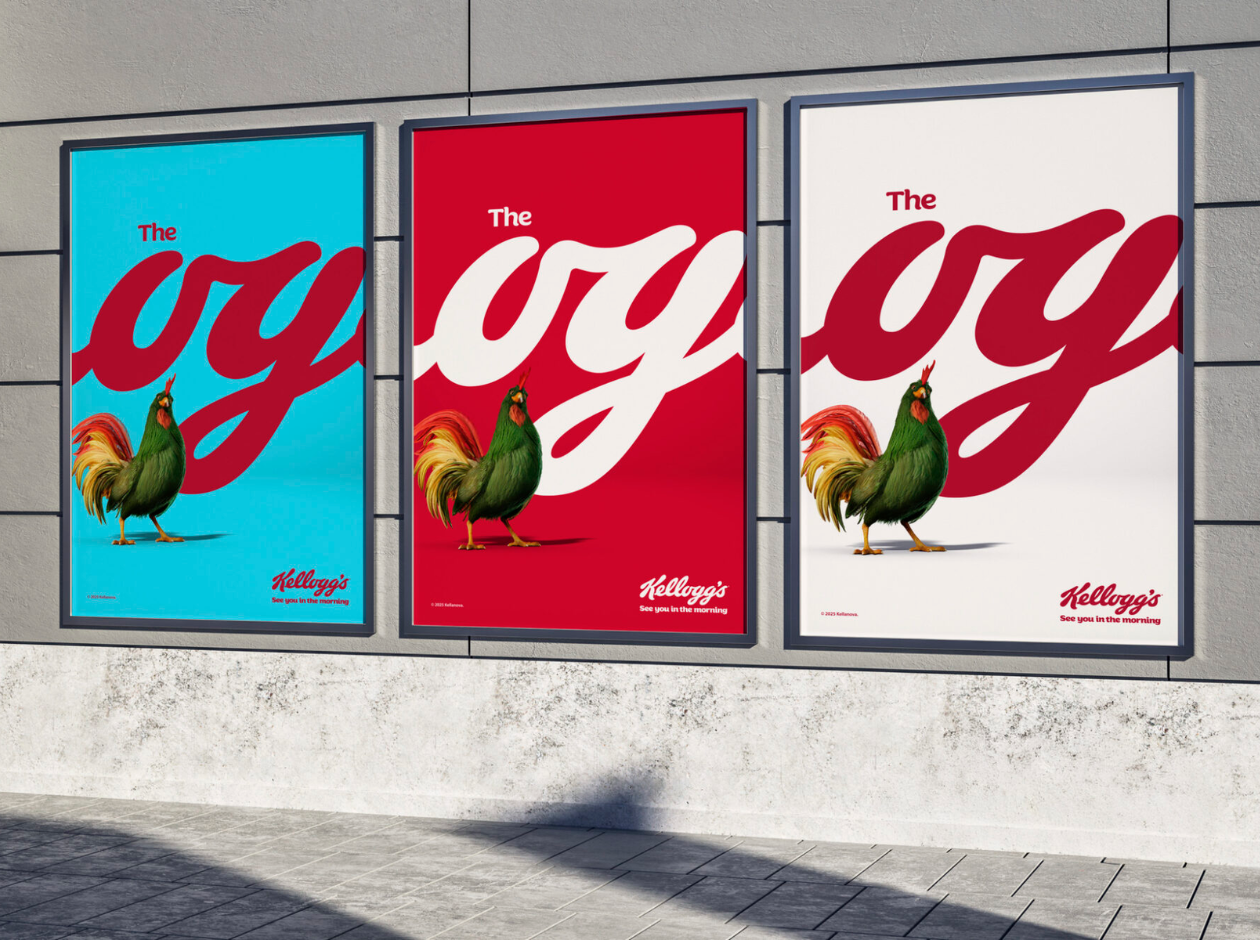 Kellogg OOH ad campaign