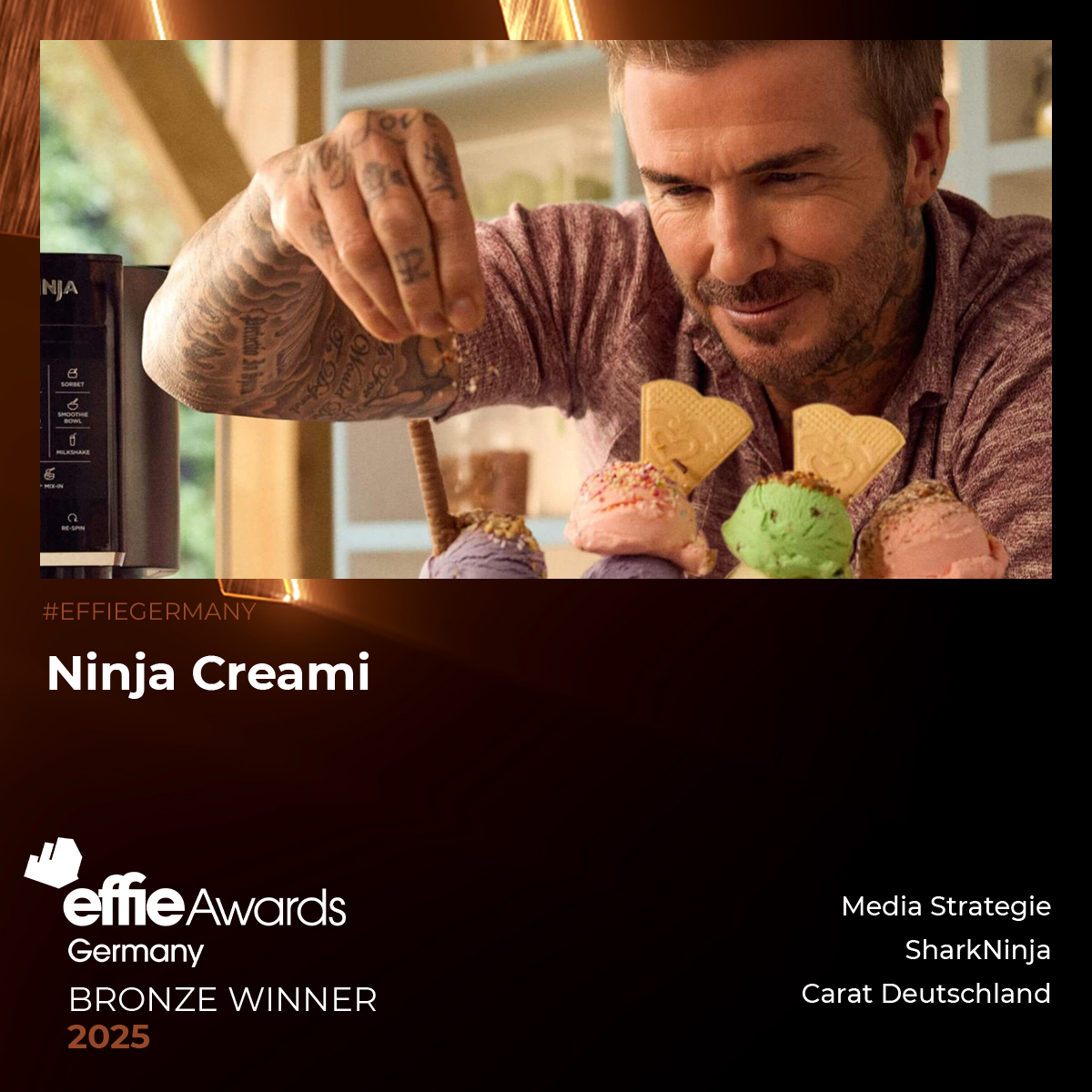 Effie Bronze Badge für Ninja Creami - Shark Ninja